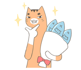 I like you Mr. Cat sticker #819932