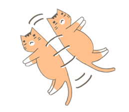 I like you Mr. Cat sticker #819933