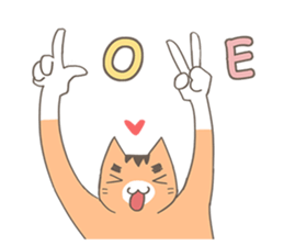 I like you Mr. Cat sticker #819940