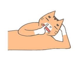 I like you Mr. Cat sticker #819941