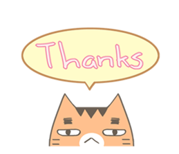 I like you Mr. Cat sticker #819947