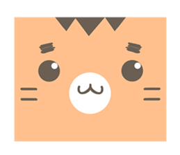 I like you Mr. Cat sticker #819949