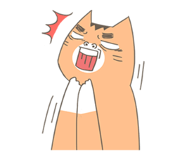 I like you Mr. Cat sticker #819952