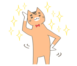 I like you Mr. Cat sticker #819955