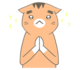 I like you Mr. Cat sticker #819956