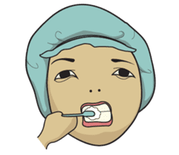 mita is..... sticker #820113