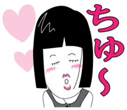 office lady tomu woman sticker #820276