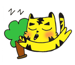 Azura tiger sticker #820321