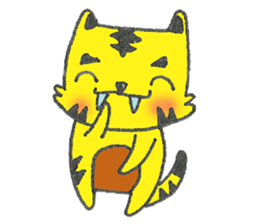 Azura tiger sticker #820328