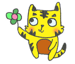 Azura tiger sticker #820329