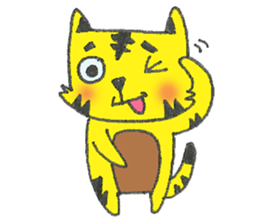 Azura tiger sticker #820352