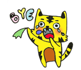 Azura tiger sticker #820358