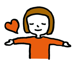 I love you, long distance relationship sticker #820560