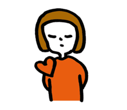 I love you, long distance relationship sticker #820570