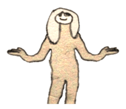 beige Sticker sticker #820639