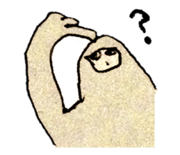 beige Sticker sticker #820662