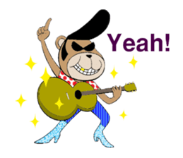 He playsguitar sticker #820693