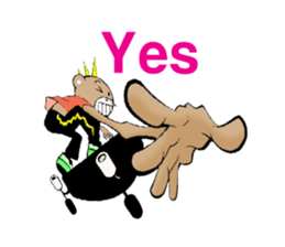 He playsguitar sticker #820706