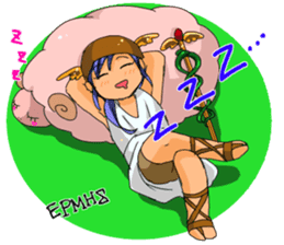 Greek mythology stamp sticker #821204