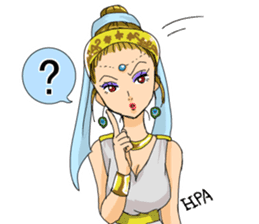 Greek mythology stamp sticker #821229