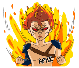 Greek mythology stamp sticker #821231