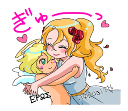 Greek mythology stamp sticker #821237