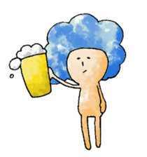 A polite man sticker #821375