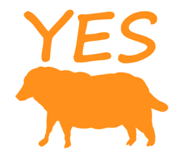 silhouette animals sticker #821685