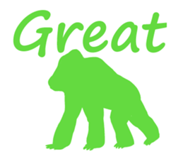 silhouette animals sticker #821689
