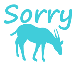 silhouette animals sticker #821694