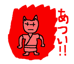 Cat ear man sticker #821978