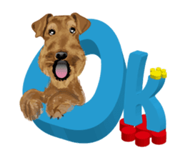 Cheerful terrier ! sticker #822119