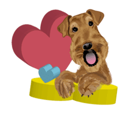 Cheerful terrier ! sticker #822121