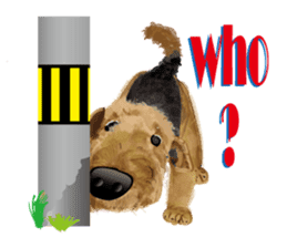 Cheerful terrier ! sticker #822125
