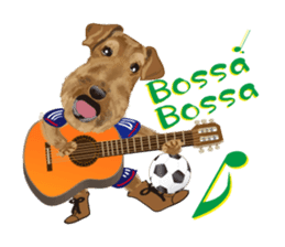 Cheerful terrier ! sticker #822128