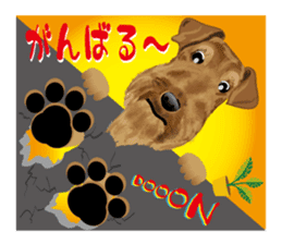 Cheerful terrier ! sticker #822131