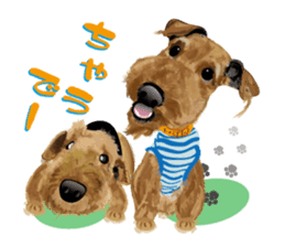 Cheerful terrier ! sticker #822151
