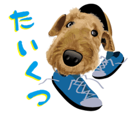 Cheerful terrier ! sticker #822152
