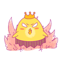 Crown Chicken sticker #822380