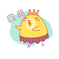 Crown Chicken sticker #822389