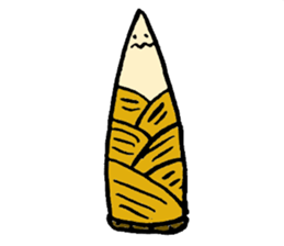 Bamboo shoot sticker #822448