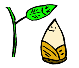 Bamboo shoot sticker #822460
