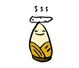 Bamboo shoot sticker #822465