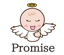 An angel and the devil sticker #823241