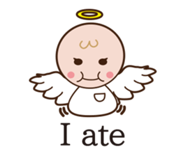 An angel and the devil sticker #823243