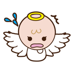 An angel and the devil sticker #823254