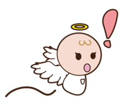 An angel and the devil sticker #823255