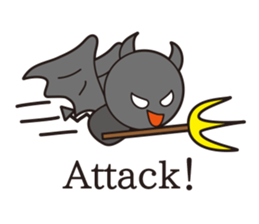 An angel and the devil sticker #823268