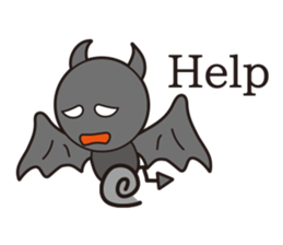 An angel and the devil sticker #823269