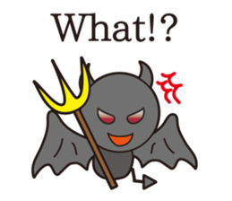 An angel and the devil sticker #823270